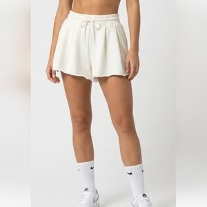 Nike Women's White Athletic Shorts